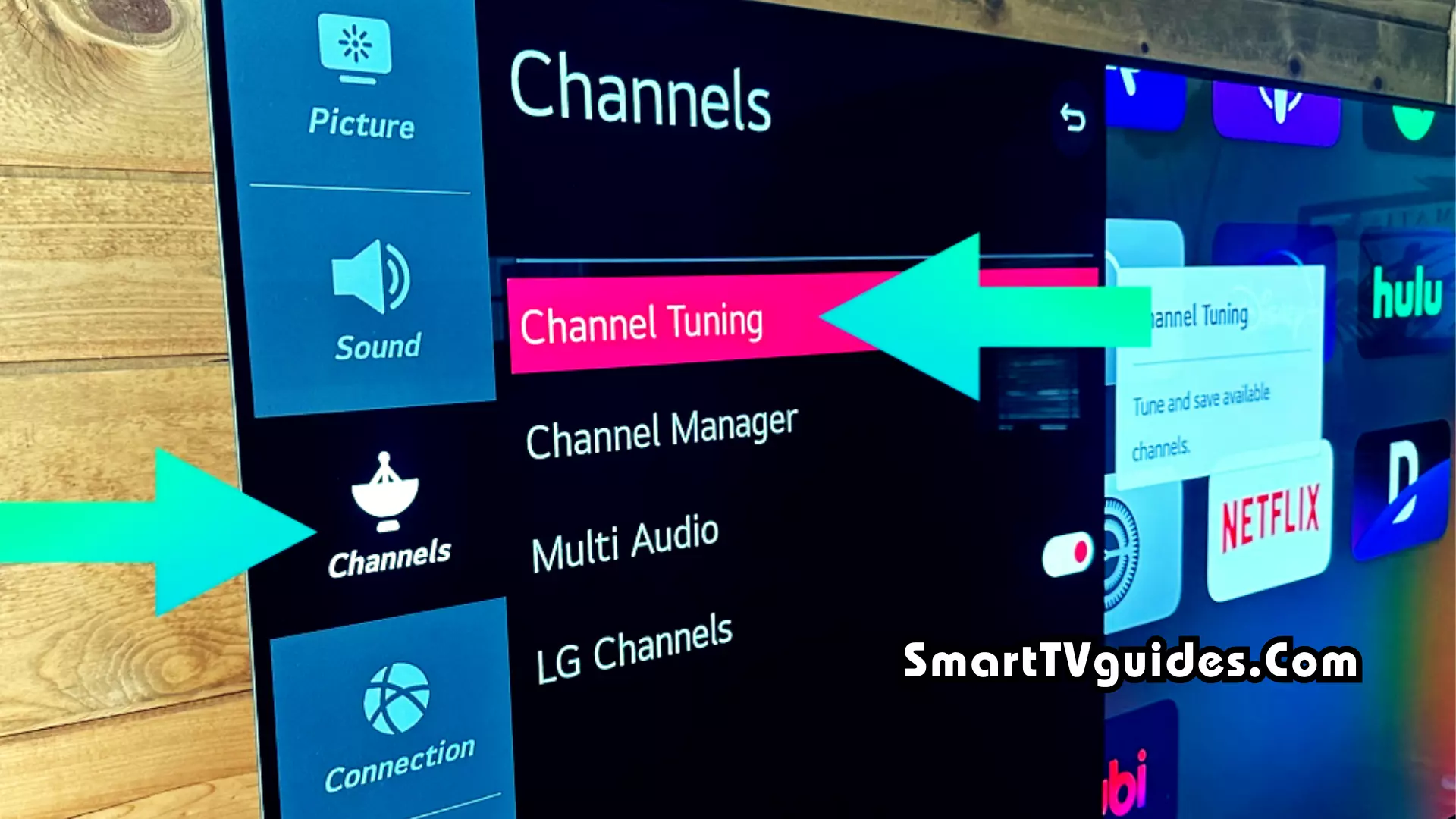 ‘Channel Tuning’ On Your LG TV